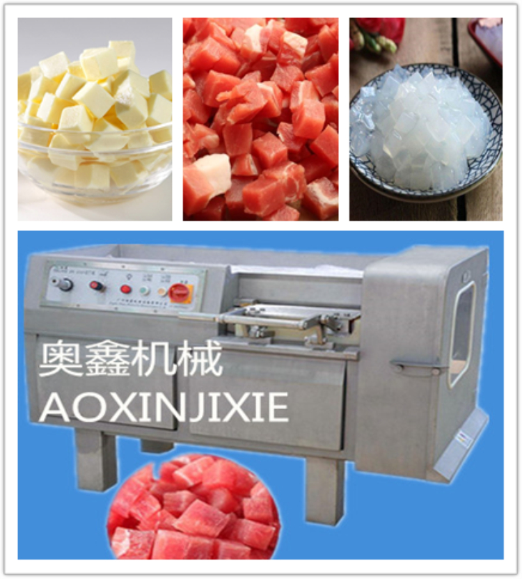 Fruit and vegetable dicing and slicing machine/frozen meat dicing machine/cheese dicing machine