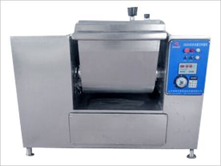 Vacuum dough mixer