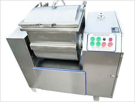 Automatic vacuum dough mixer